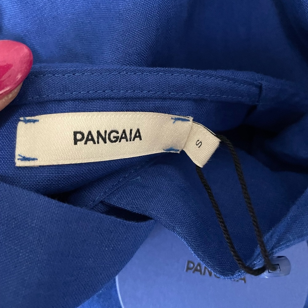 NWT Pangaia Linen infused with Aloe dress - Picture 5 of 7